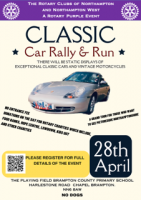 PURPLE Classic Car Rally Sunday 28th April 2024